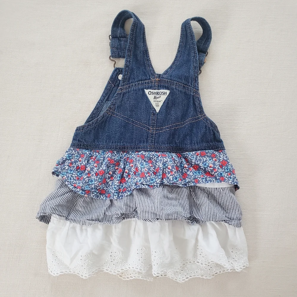 Oshkosh floral skirtall 2t - Picture 5 of 5